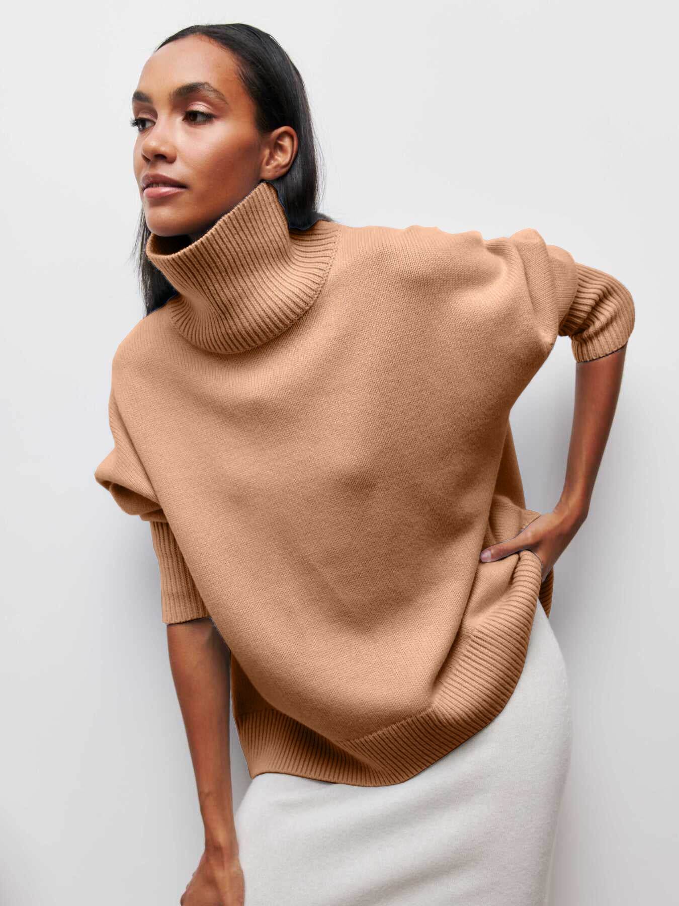Turtleneck cozy sweater